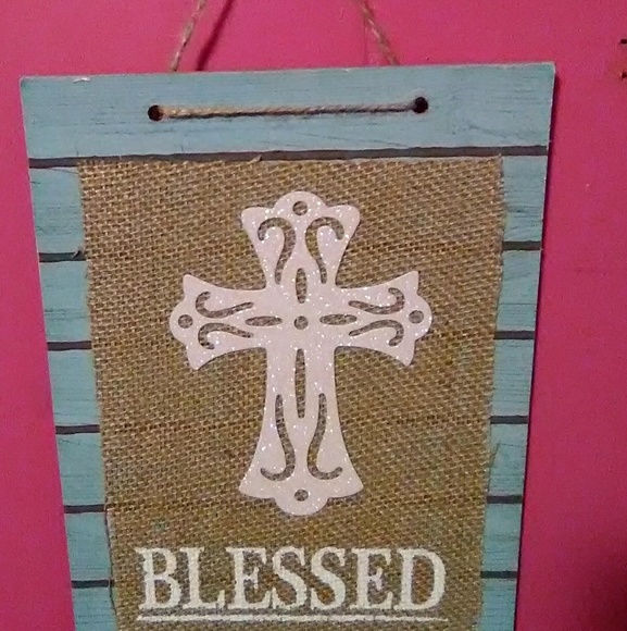 Blessed Wall Hanger Sign - Picture 3 of 5